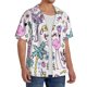 thumbnail image 2 of Fotbe Summer with Flamingo Camisa Estampada de Manga Corta para Hombre, Casual de Verano, Estilo Playero, Sin Arrugas-4X-Large, 2 of 5