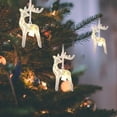 thumbnail image 6 of Mecorevxz Christmas Hanging Lighted Ornaments Crystal Acrylic Reindeer Shaped Christmas Ornaments for Christmas Tree Indoor Home Decor,Christmas Gifts, 6 of 8