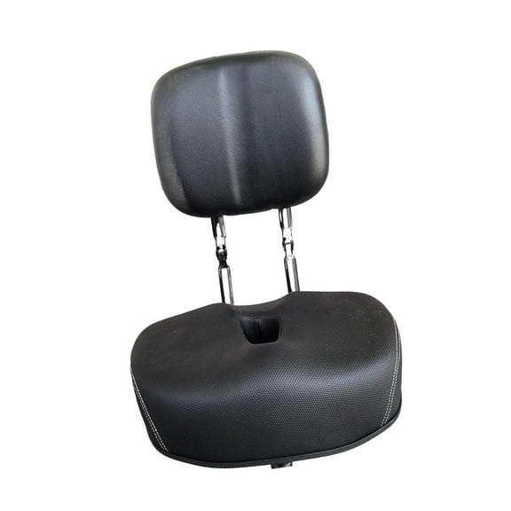 amleso Bike Seat with Back Comfort Foam Padded Detachable Cycling Parts Bike Saddle