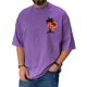 thumbnail image 2 of Men's T-shirt T-shirts Graphic Text Pool3D Printing Street Casual Short Sleeve Printed Clothing Basic 4XL, 2 of 5
