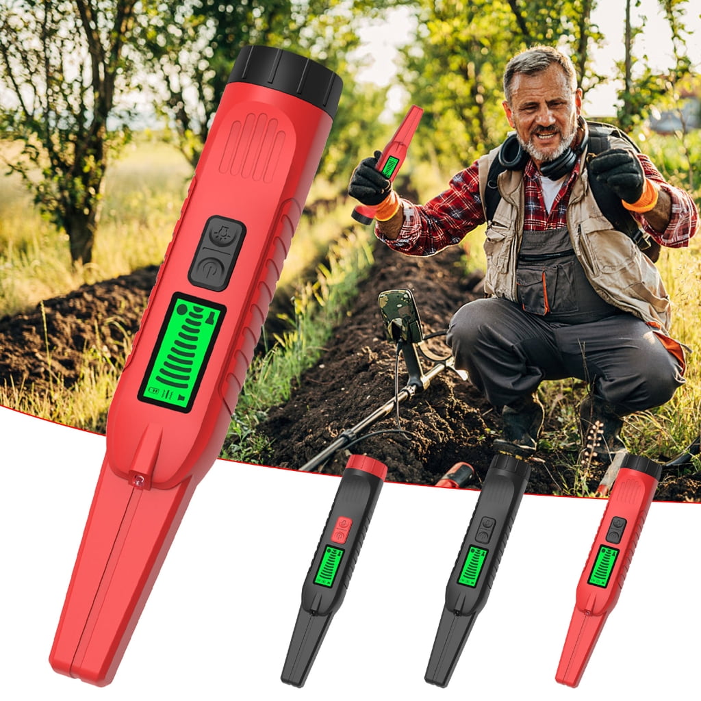 MOMOJIA Multifunction Metal Detector Stick Vibration Sound Alarms Temperature Resistant High Sensitivity Metal Detectors set