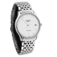 thumbnail image 2 of Longines Lyre Automatic 35mm White Dial Steel Unisex Watch L4.860.4.12.6, 2 of 2