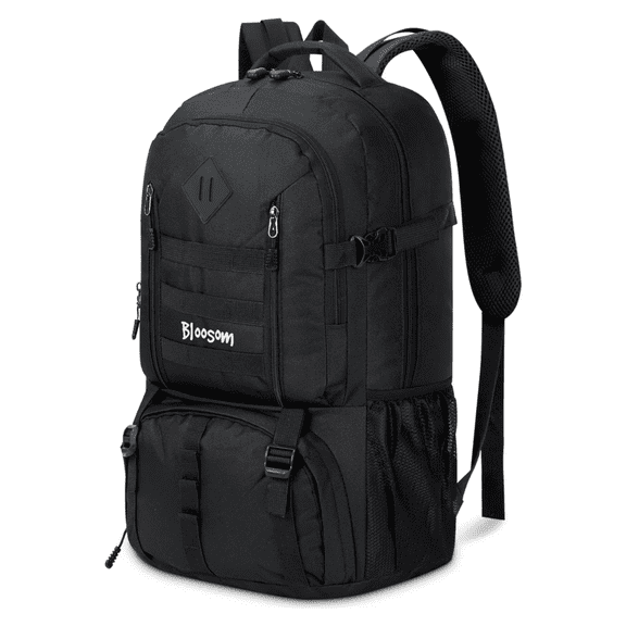 Mochila De Viaje  Bloosom De 40 L Para Acampar, Senderismo, Portátil Negro