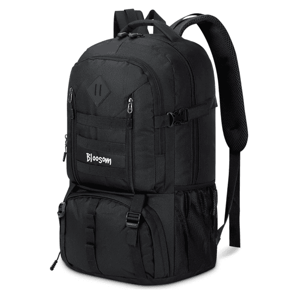 Mochila De Viaje  Bloosom De 40 L Para Acampar, Senderismo, Portátil Negro