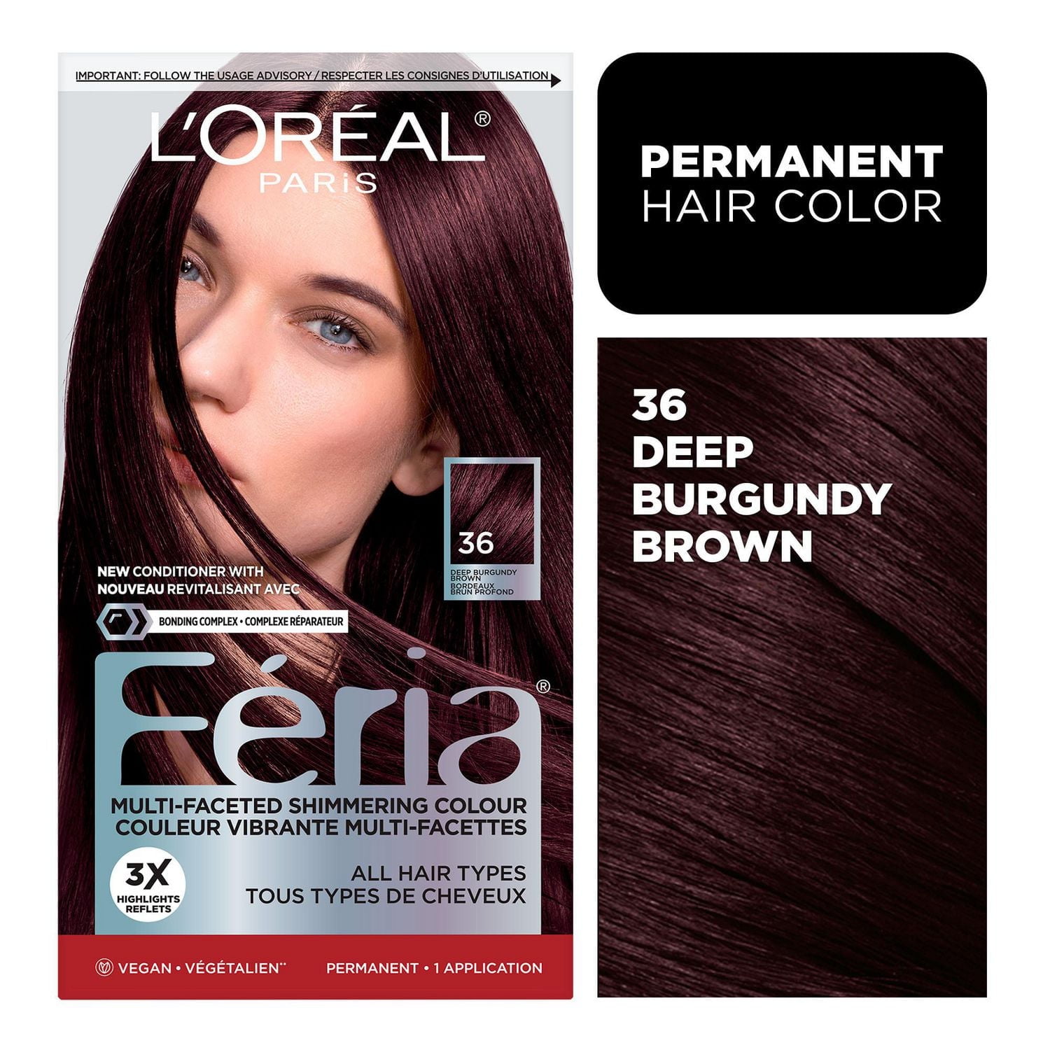 L'Oréal Paris Feria, Permanent Hair Dye
