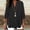 Black, variant on Endives Womens Linen Shirts 3/4 Length Sleeve Womens Shirt Blouses Spring Tops 2026 Beach Vacation Summer Navy