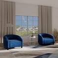 thumbnail image 2 of Ataujin Comfy Accent Chair, Ergonomic Reading Chair with Armrests, Boucle Living Room Chairs for Living Room Bedroom and Waiting Room, 2 of 7