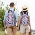 thumbnail image 5 of Yiaed blue record rock Skull Print Backpack, Premium Laptop Backpack, Travel Backpack for Women, Lightweight Backpacks, Comfortable Back Pack-Medium, 5 of 7
