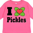 thumbnail image 4 of Inktastic I Heart Pickles Boys or Girls Long Sleeve Toddler T-Shirt, 4 of 5