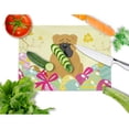 thumbnail image 2 of Carolines Treasures Easter Eggs English Bulldog Red Glass Cutting Board Large 12H x 16W multicolor, 2 of 2