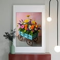thumbnail image 2 of Diamond Art Kits for Adults - 5d Rustic Floral Cart Display Diamond Painting for Adults, Diamond Art for Adults Beginners, Diamond Painting Kits for Adults for Home Wall Decor, 2 of 7