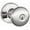 Chrome, variant on Dexter by Schlage J54STR619 Stratus Keyed Entry Knob, Satin Nickel