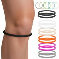 XIRQI Patellar Tendon Support Strap for Knee Pain Relief Silicone Patella Stabilizer Band Knee Brace for Tennis Running Jumpers Soccer Basketball Hiking