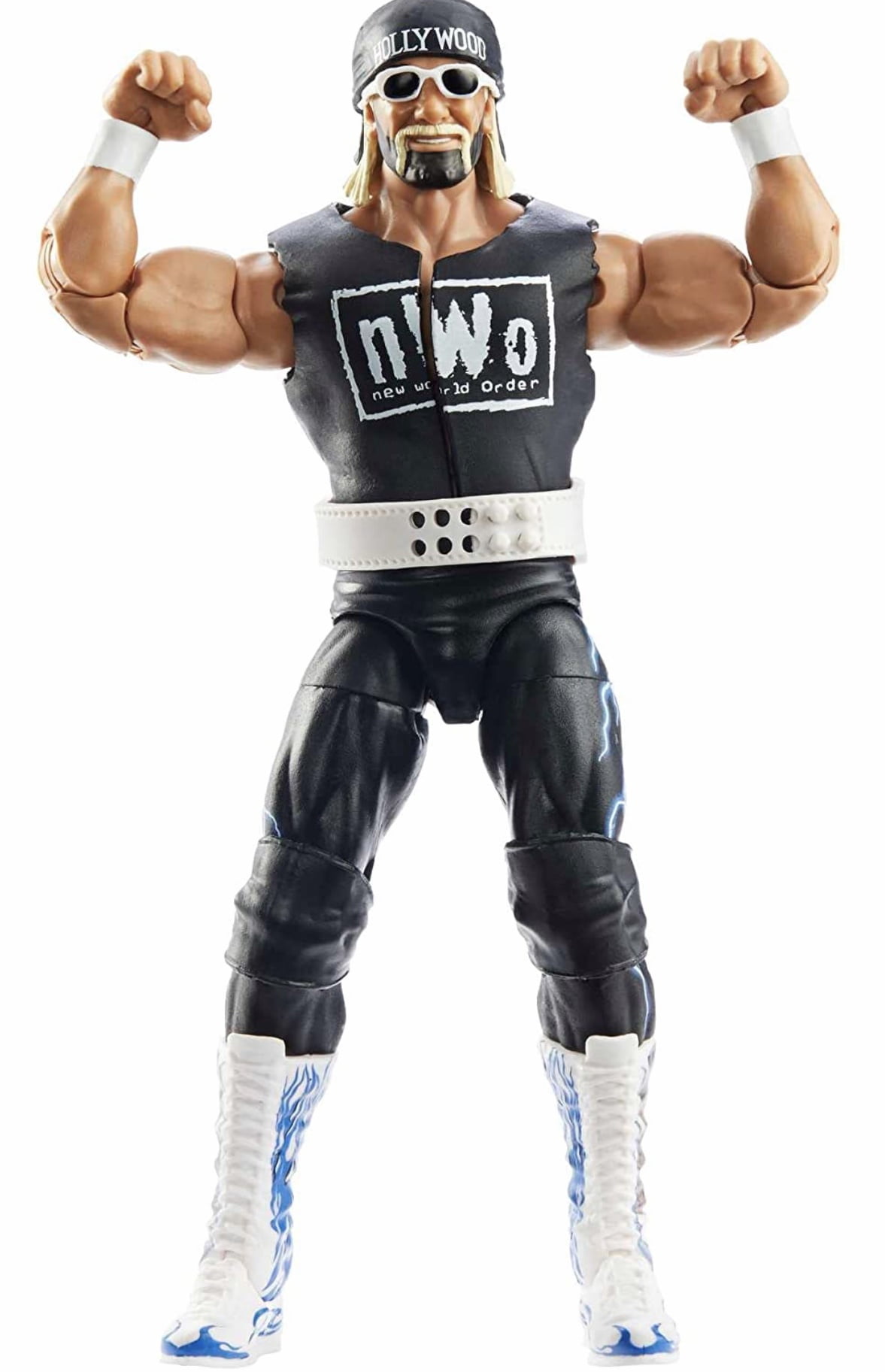WWE Elite Hollywood Hulk Hogan Figure with Wrestlemania Accessory