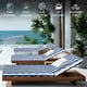 thumbnail image 2 of Cojines para Tumbona de Exterior Iheqard para Patio 2 Piezas Azul Marino, 2 of 7