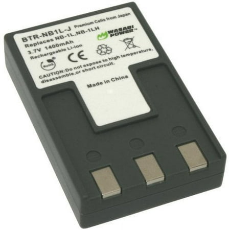 Wasabi Power Battery for Canon NB-1L NB-1LH