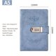 thumbnail image 1 of A5 Leather Retro Password Notebook With Lock Journals Thicken Hand Ledger Handbook Student Notepad Diary Binder Stationery GiftA5 He Qiyong unisex, 1 of 2