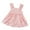 Pink, variant on Utoimkio Baby Girls Tutu Dress Fly Sleeve Party Princess Dress Summer Outfits Clothes Size 1-6Y
