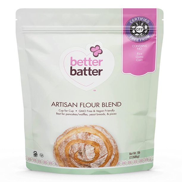 Better Batter Artisan Multipurpose Flour Blend, Certified GlutenFree, NonGMO, Vegan Friendly