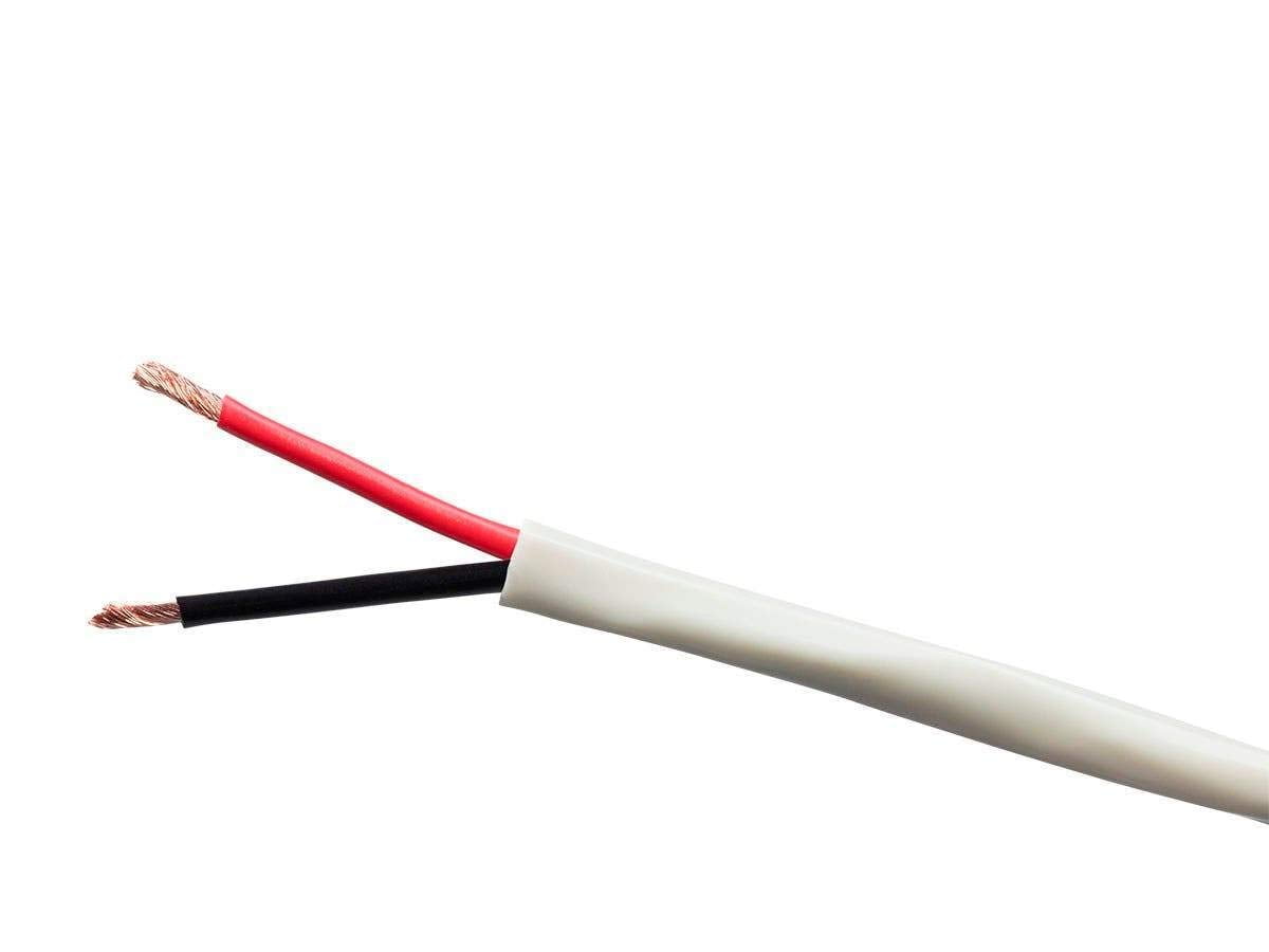 Monoprice Speaker Wire, Burial Rated, 4-Conductor, 16AWG, 250ft, Gray
