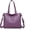 3041purple, variant on Tote Bags Large Leather Purses and Handbags for Women Top Handle Shoulder Satchel Hobo Bags