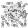 thumbnail image 1 of HEALEEP 150Pcs Trapezoid Frame Hardware Clips for Shelving and Picture Frames, 1 of 8