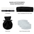thumbnail image 6 of Weddingstar 5-Pack Adult Reusable, Washable 3 Ply Cloth Face Masks With Filter Pockets - Navy Blue, 6 of 6