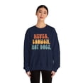 thumbnail image 4 of Hot Dog Never Enough Sweatshirt Gifts Crew Neck Shirt Long Sleeve Unisex, 4 of 7