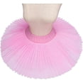 thumbnail image 4 of WENDYWU Women Professional Swan Ballet Tutu Skirt Hard Organdy Platter Performance Leotard Skirt, 4 of 5