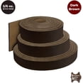 thumbnail image 3 of ELW 5-6 oz 2-2.4mm Dark Brown Straps, Belts, Strips 1.75" Wide X 72" Length 4.5cm x 1.83m Full Grain Leather Crazy Horse Belt Medium DIY Craft, Pet Collars, Blanks, Accessory, Jewelry, Wrapping, 3 of 9