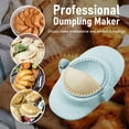 thumbnail image 2 of 7PCS Dumpling Maker Empanadas Press Mold,Empanada Maker Set in 3 Different Sizes with Round Dough Cutter&Stuffing Spoon Chinese Dumpling Pie Empanadas Press Mold Kitchen Accessories, 2 of 8