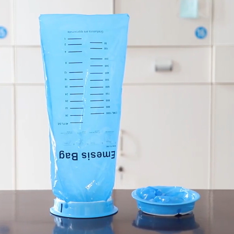 25 Pcs Vomit Bags, Puke Bags, Disposable Vomit Bags, Emesis Bags for