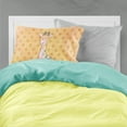 thumbnail image 2 of Polkadot Griaffe Watercolor Fabric Standard Pillowcase, 2 of 2