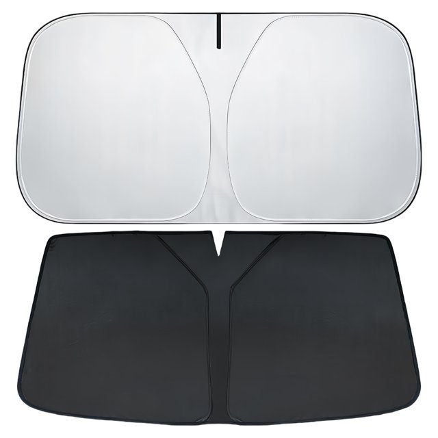 Persiana solar para parabrisas delantero revestimiento plateado plegable para Tesla Model 3 Y X S 16-24