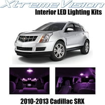 XtremeVision Interior LED for Cadillac SRX 2010-2013 15 pcs Pink Interior LED Kit   Installation Tool