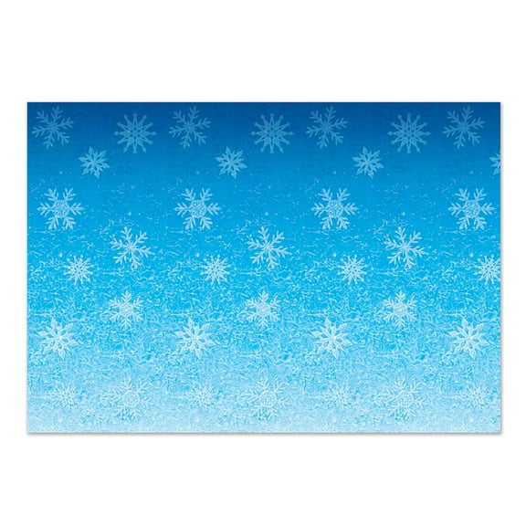 6 Pack Beistle Christmas Snowflakes Backdrop