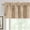 Birds in Taupe, variant on H.VERSAILTEX Blackout Curtain Valances for Kitchen Window/Living Room/Bathroom Privacy Added Rod Pocket Home Decoration Winow Valance, 52" W x 18" L, Floral in Brown and Blue
