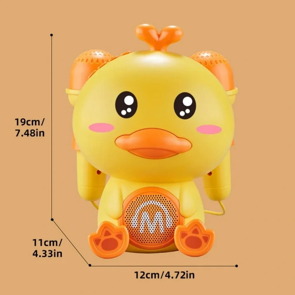 Mini Karaoke Machine,Kids Microphone with LED Lights,Speaker with 2 Wireless Mics Toys Gifts Aged 3-12