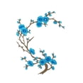 thumbnail image 2 of Flower Motif Embroidered Bridal Costume Sewing Applique Craft Supplies , # 07, se describe BLESIY parches de bordado de flores, 2 of 8