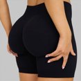 thumbnail image 2 of KPOPLK Women's 3"/5" High Waisted Biker Shorts - Spandex Yoga, Workout, Cycling, Volleyball, Dance Athletic Booty Shorts,Black,Size XL, 2 of 7