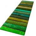 thumbnail image 1 of Flannel Runner Rug, 3D Printed Thickened Area Rug , Non Slip Backing Soft Door Mat Carpet for Kitchent, Bathroom, Indoor Entrance, Laundry Room (Green Wood,40*120cm), 1 of 12