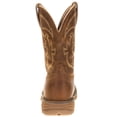 thumbnail image 4 of Justin Boot Company Mens  Stampede Rush Rust 11 Rust Maldova Top Soft Toe Work Boot 8.5 Brown, 4 of 5