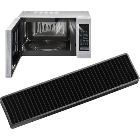 5230W1A003A WB06X10807 Microwave Charcoal Filter Replacement Compatible with LG Kenmore Microwave Charcoal Air Filter Replacement,Replaces LMHM2237BD LMV1650ST LMV2031SB LMV2031ST