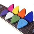 thumbnail image 1 of Ukulele Picks Felt Picks/Plectrums For Ukulele And Guitar,8 Pieces Guitar Picks,Multi-Color Banmo, 1 of 5