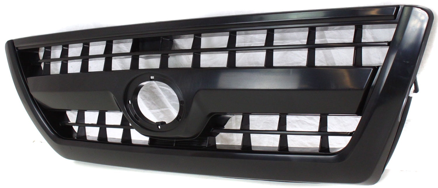 Grille Assembly Compatible With 2006-2009 Toyota 4Runner Textured Black Shell and Insert