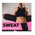 thumbnail image 5 of Sweat Absorber Belt Sweet Black/Pink, 5 of 5