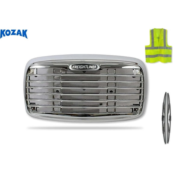 Kozak Freightliner Columbia 2000-2008 Grille Chrome with Bug Screen OE# A1715251002