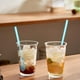 thumbnail image 5 of Juego de 5 cucharas de plástico para mezclar y pajitas | Cucharas reutilizables para té de hojas | Cucharas mezcladoras multifunción para jugos, tés, bodas, celebraciones y uso en la cocina, 5 of 6