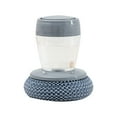 thumbnail image 1 of Fridja Automatic liquid adding steel wire ball Brush pot artifact Short handle brush, 1 of 5