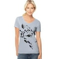 thumbnail image 2 of Hanes Women's Short-Sleeve V-Neck Graphic T-Shirt, 2 of 2